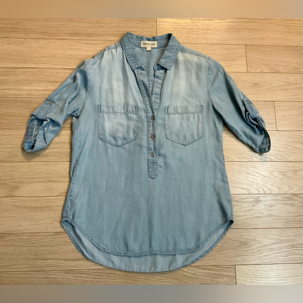 Cloth & Stone Chambray Shirt